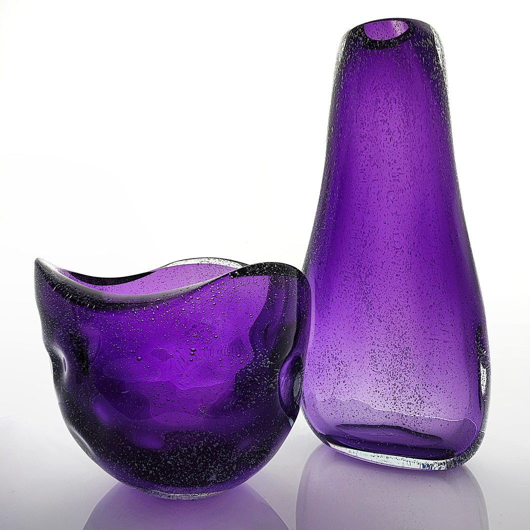 Free Form Bowl & Vase Pairing