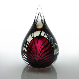 Feathered Paperweight Objet ~ SAMPLE SALE