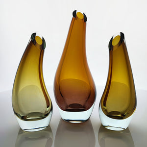 Trio of Silhouette Vases