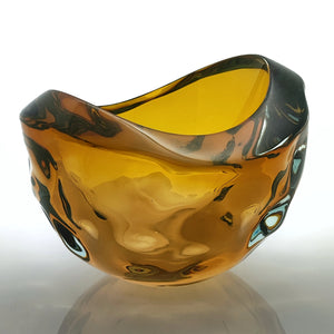 Carved Wave Rim Free From Bowl